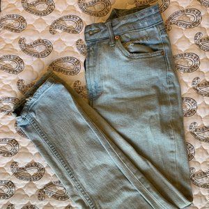 Light Wash Skinny Jeans